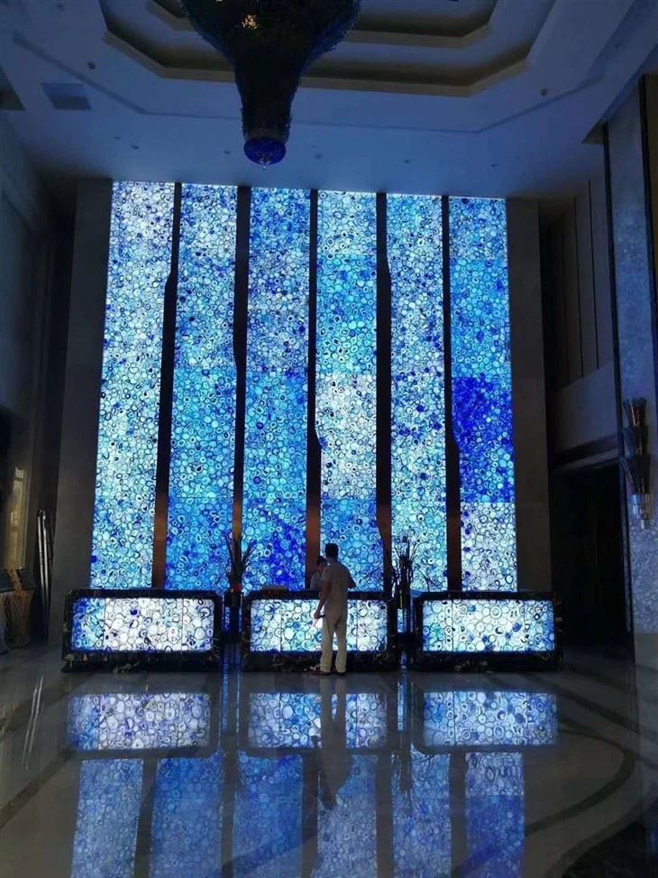 Backlit Stone Panels
