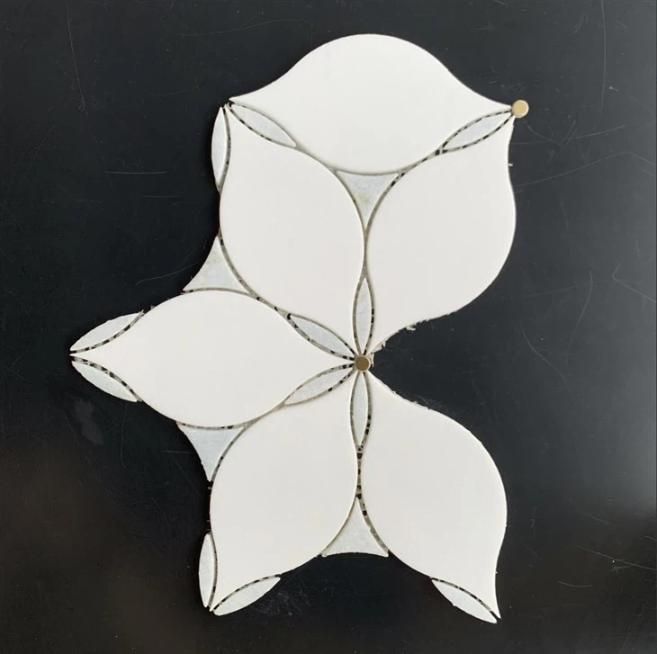 Carrara Grigio Marble Brick Mosaics