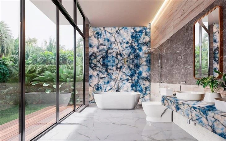 Cristallo Blue Quartzite