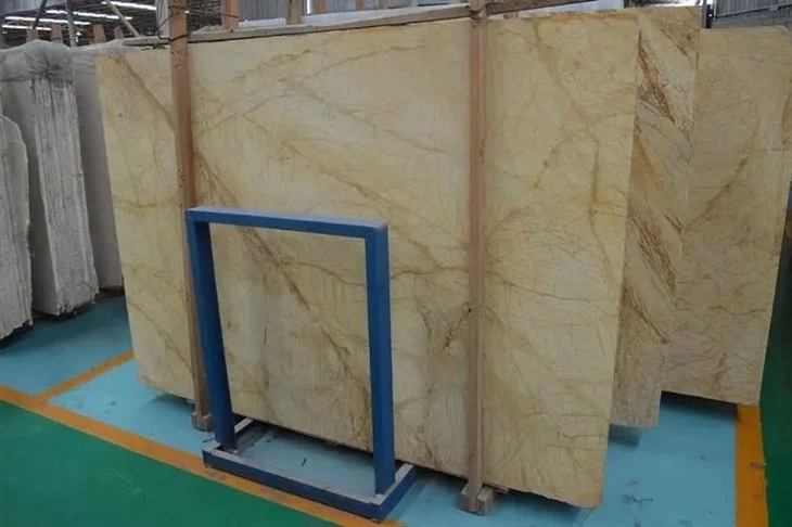 Golden Spider Marble